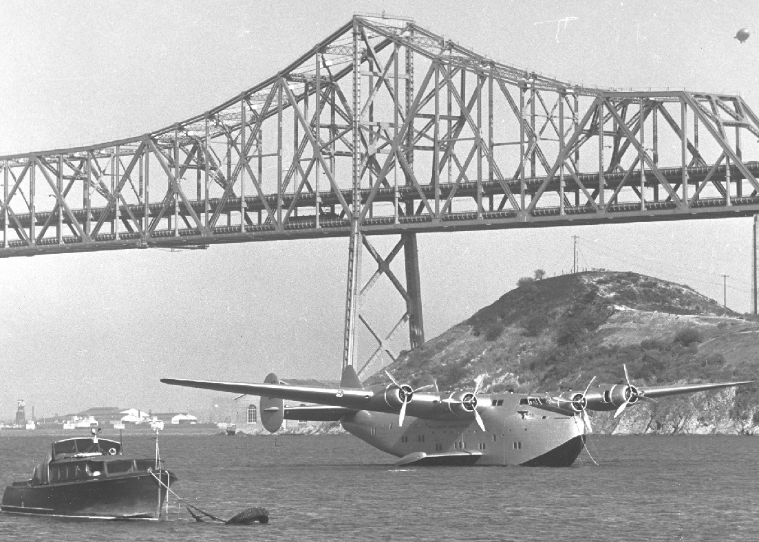 1940s Boeing B314 moored Treasure Island San Francisco purchased